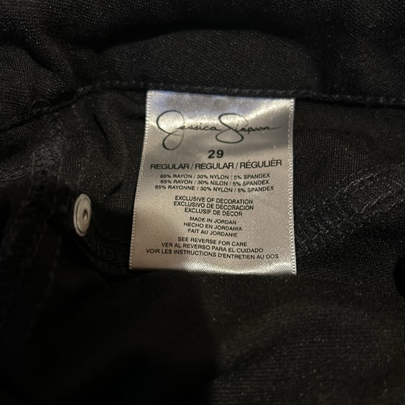 Jessica Simpson Kiss Me Black Jeggings - Picture 5 of 5